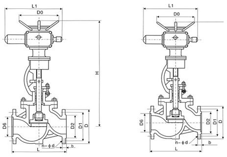 電動(dòng)截止閥j941h-16c dn350（型號(hào)說(shuō)明書）